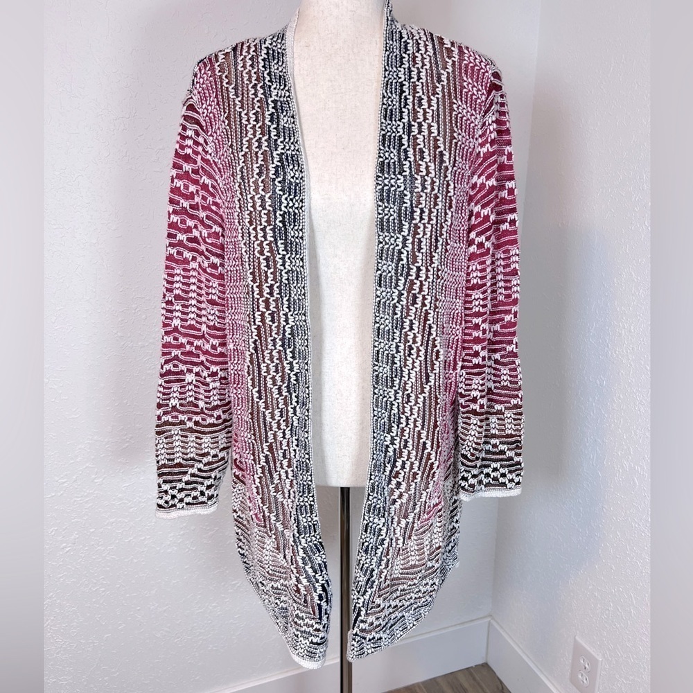 Nic + Zoe Fireside Linen Blend Cardigan